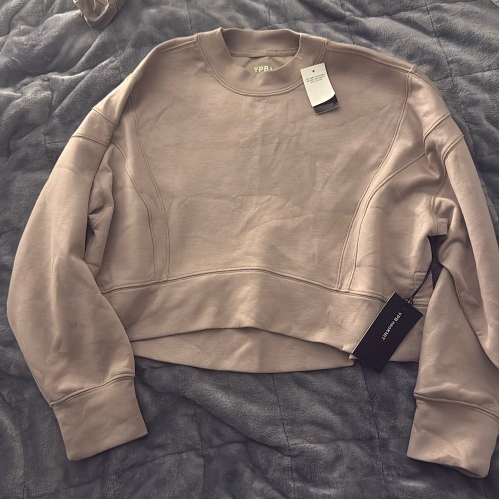 YPB (an Abercrombie & Fitch activewear brand) crewneck